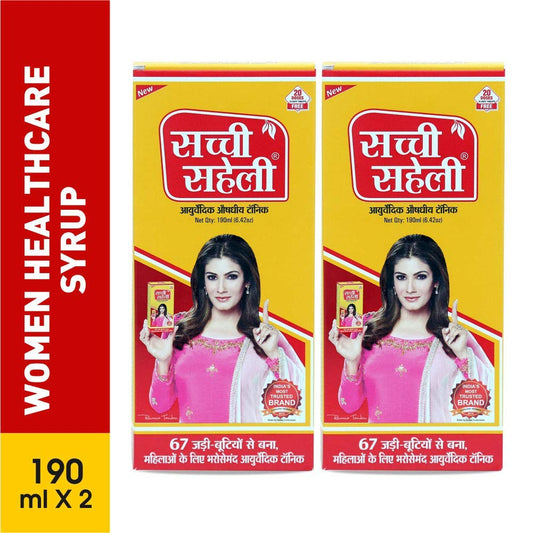 Sachi Saheli Ayurvedic Syrup: 190ml, Pack of