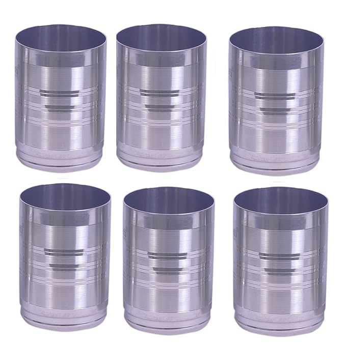 iKonbi Set of 6 Round amrapali Glass and 6