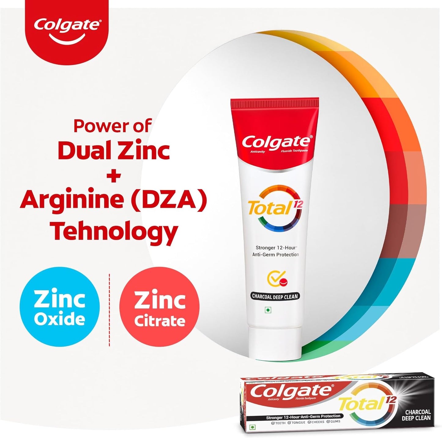 Colgate Total Charcoal Deep Clean: 120 g