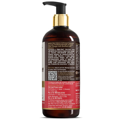 WOW Apple Cider Vinegar & Biotin Shampoo: 500 ml
