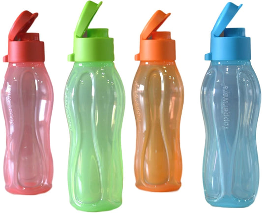 Tupperware Aquasafe Fliptop Bottle: 310 ml, Set of
