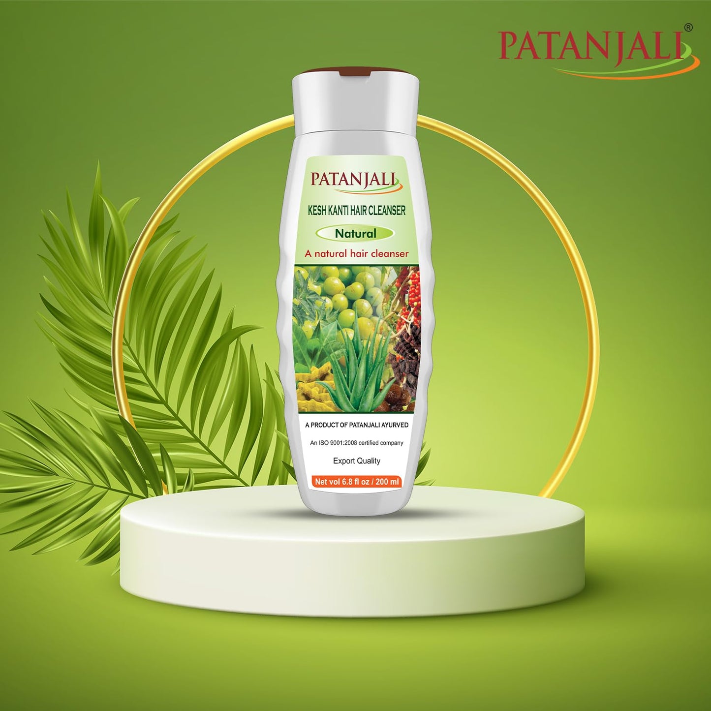 Patanjali Kesh Kanti Hair Cleanser Shampoo: 200 ml