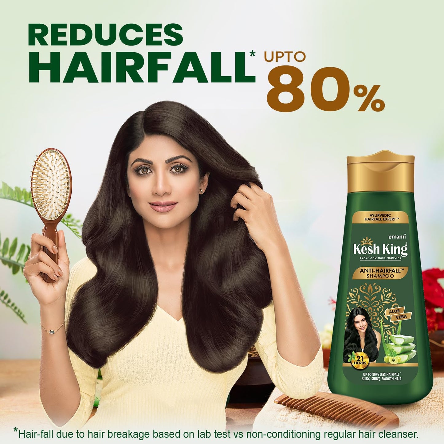 Kesh King Anti-Hairfall Aloe Vera Shampoo: 200 ml
