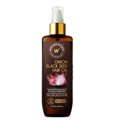 WOW Onion Black Seed Hair Oil: 200