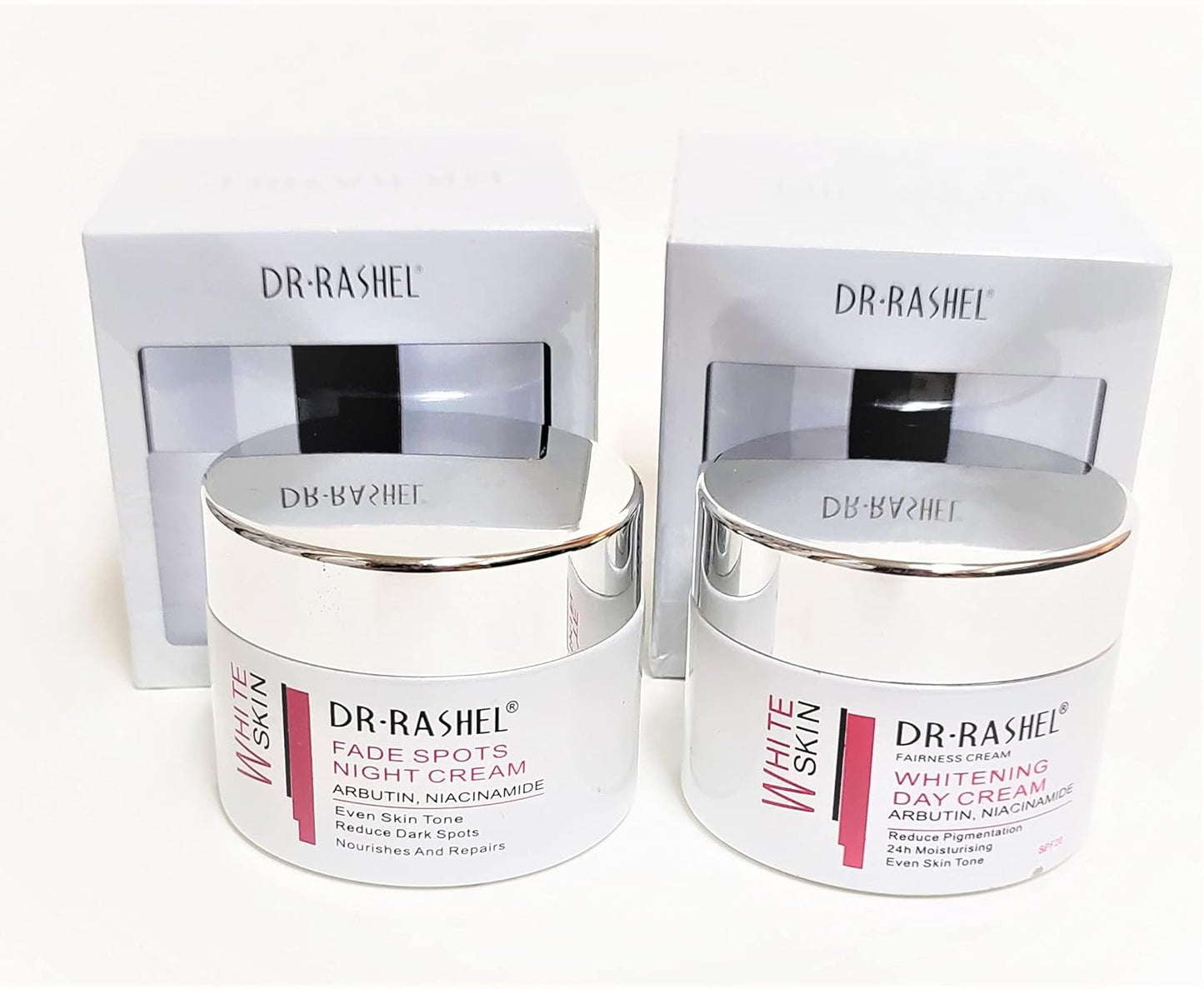 Dr Rashel Fade Dark Spots Cream & Night Cream Bundle: 2 x 1.76 oz