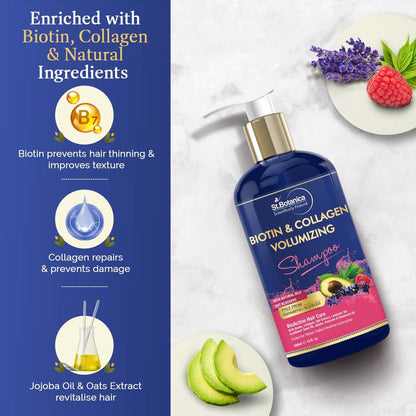 StBotanica Biotin & Collagen Volumizing Shampoo: 300 ml
