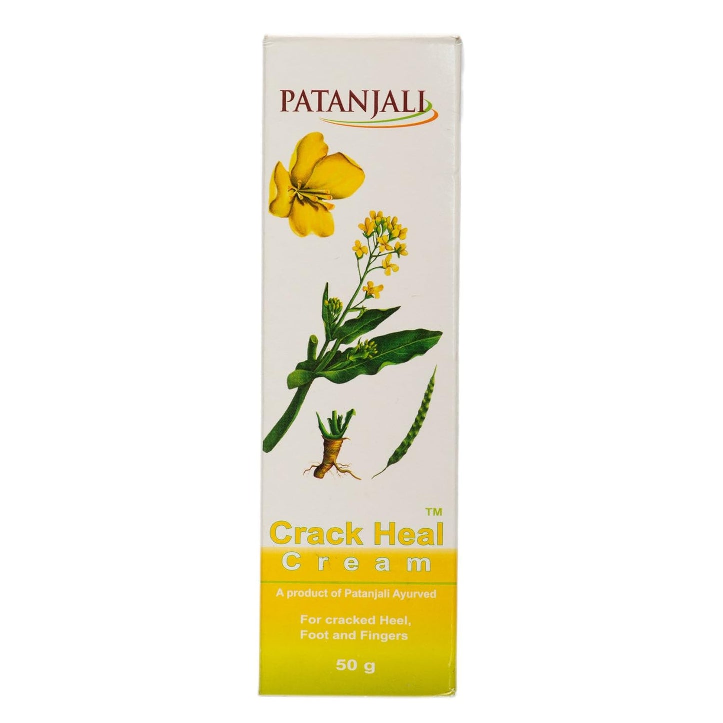 Patanjali Crack Heel Cream: 50 g