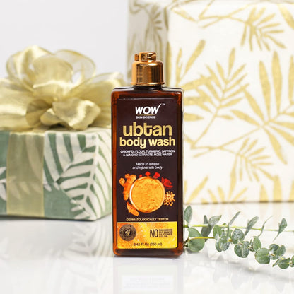 WOW Ubtan Foaming Hydrating Body Wash: 250 ml
