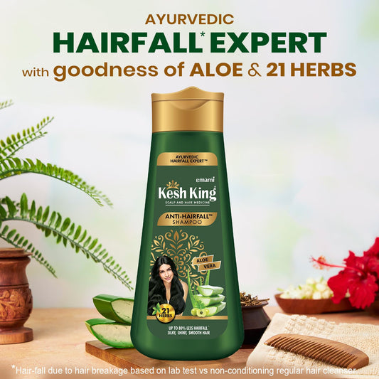 Kesh King Anti-Hairfall Aloe Vera Shampoo: 200 ml