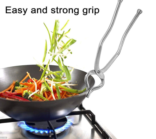iKonbi Stainless Steel Sansi/pakkad/Sandasi/pincer/chimta/Tongs/Utensil