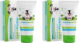Mamaearth Milky Soft Natural Baby Face Cream: Pack of 2, 60 g