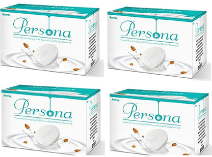 Amway Persona Creme Moisturizing Soap: 50 g, Pack of 4