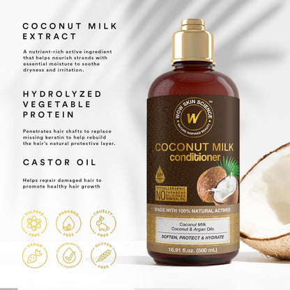 WOW Coconut Milk Hair Conditioner: 500 ml