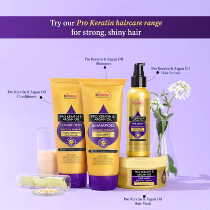 StBotanica Pro Keratin & Argan Oil Shampoo: Smooth Therapy, 300 ml
