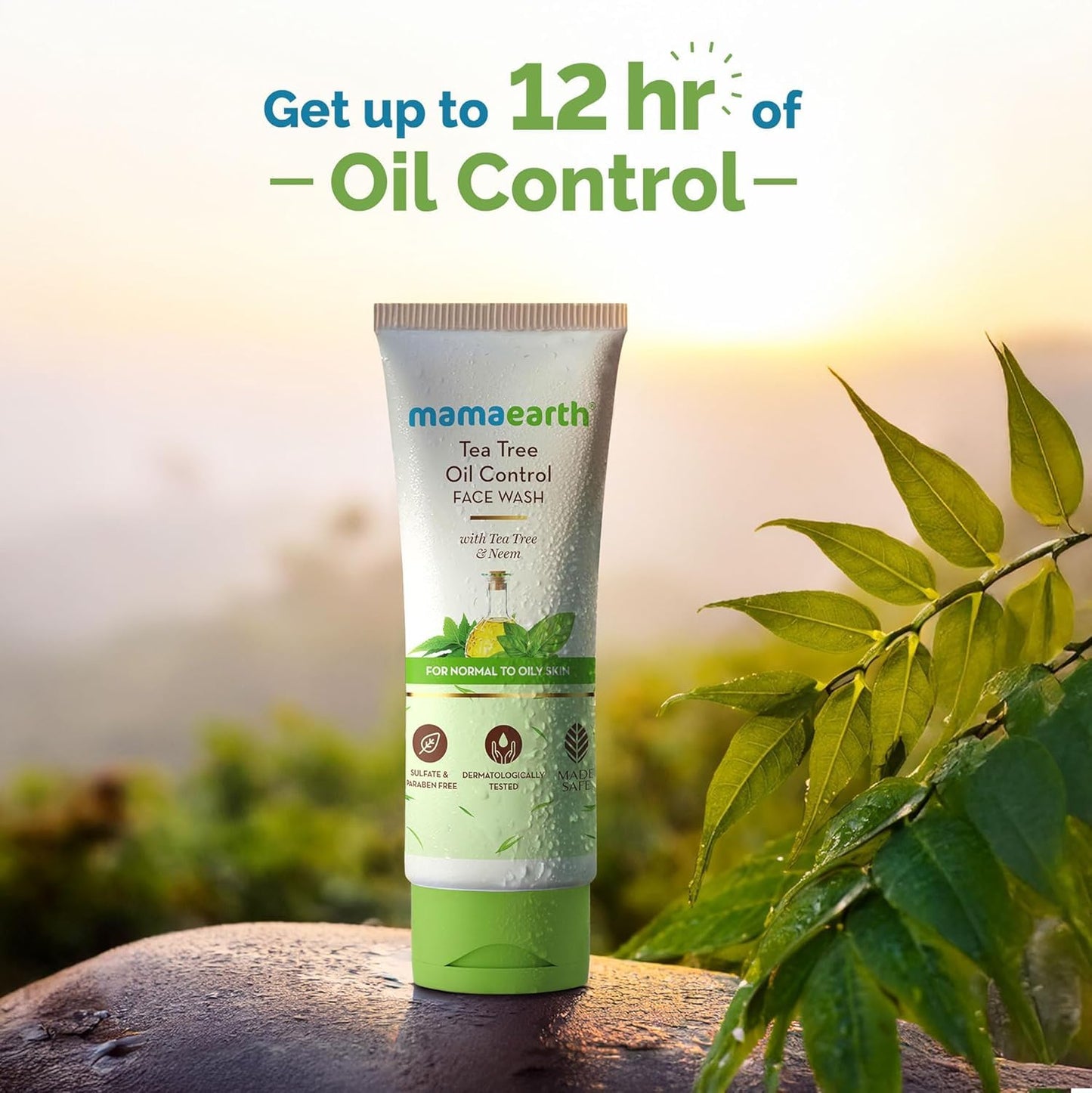 Mamaearth Tea Tree Face Wash: Acne & Pimples, 100 ml