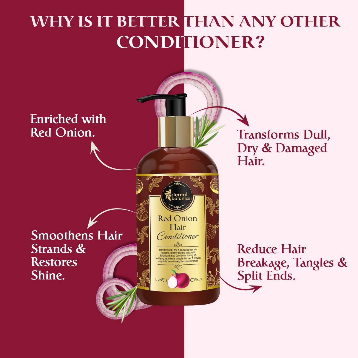 Oriental Botanics Red Onion Hair Conditioner: 300 ml