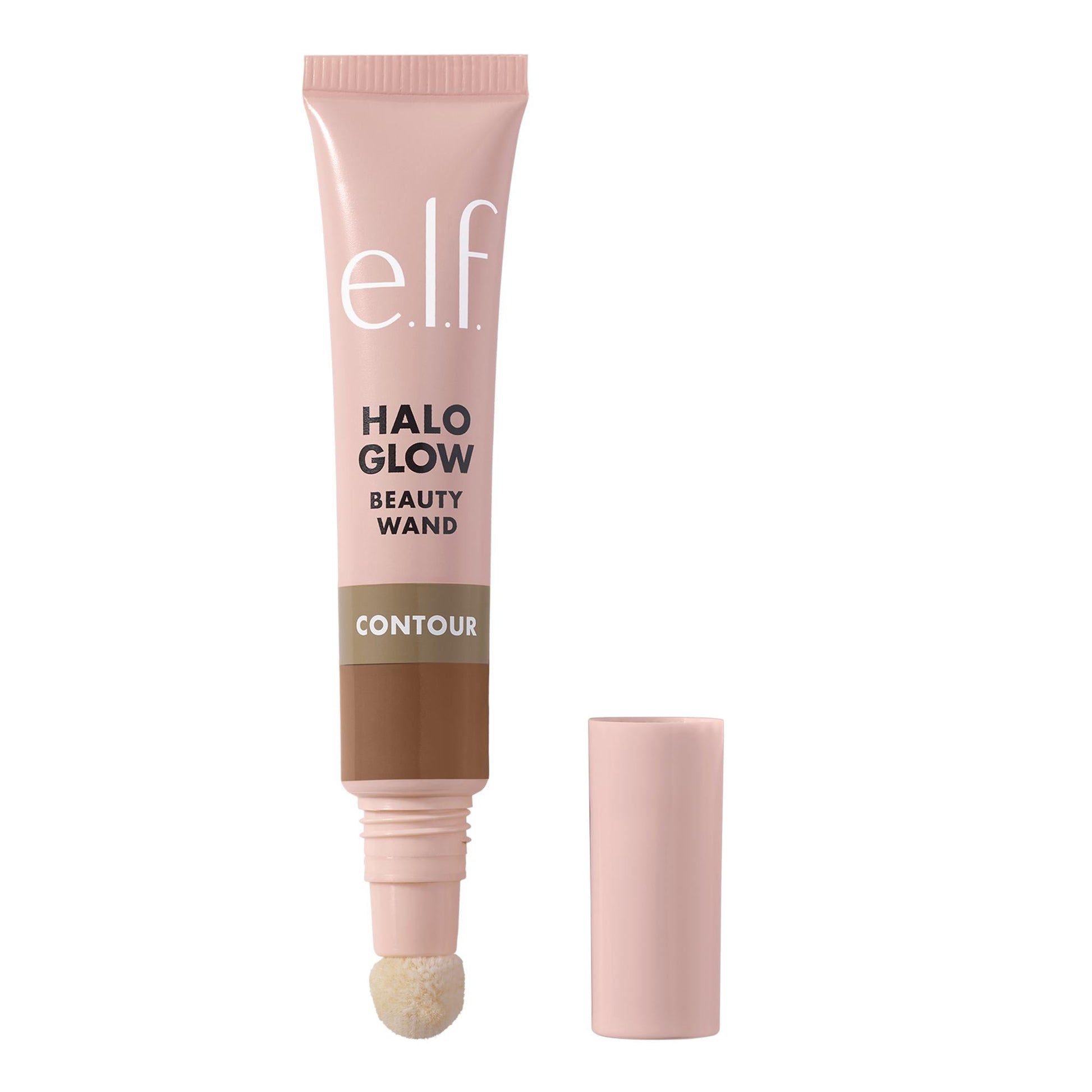 e.l.f. Halo Glow Contour Beauty Wand, Light/Medium, 0.33 fl oz
