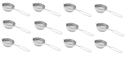 iKonbi Set of 12 Tea strainers Size