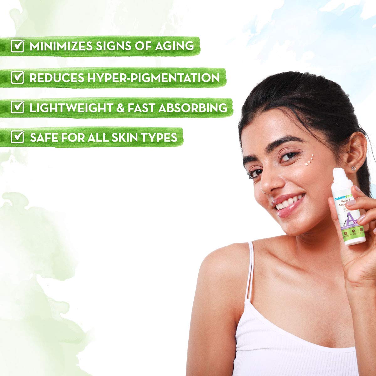 Mamaearth Retinol Face Serum: Retinol & Bakuchi, 30 g