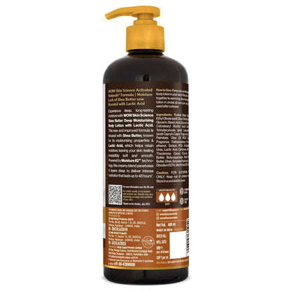 WOW Shea & Cocoa Butter Moisturizing Body Lotion: 300 ml