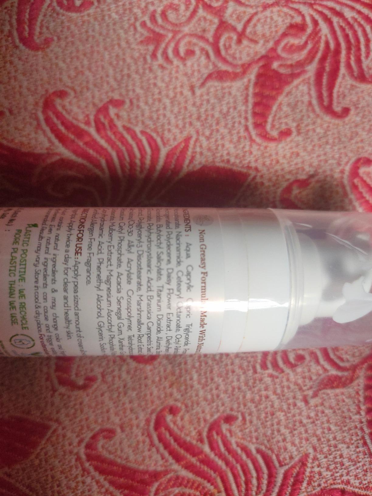 Mamaearth Bye Bye Blemishes Face Cream: Mulberry Extract & Vitamin C, 30 ml