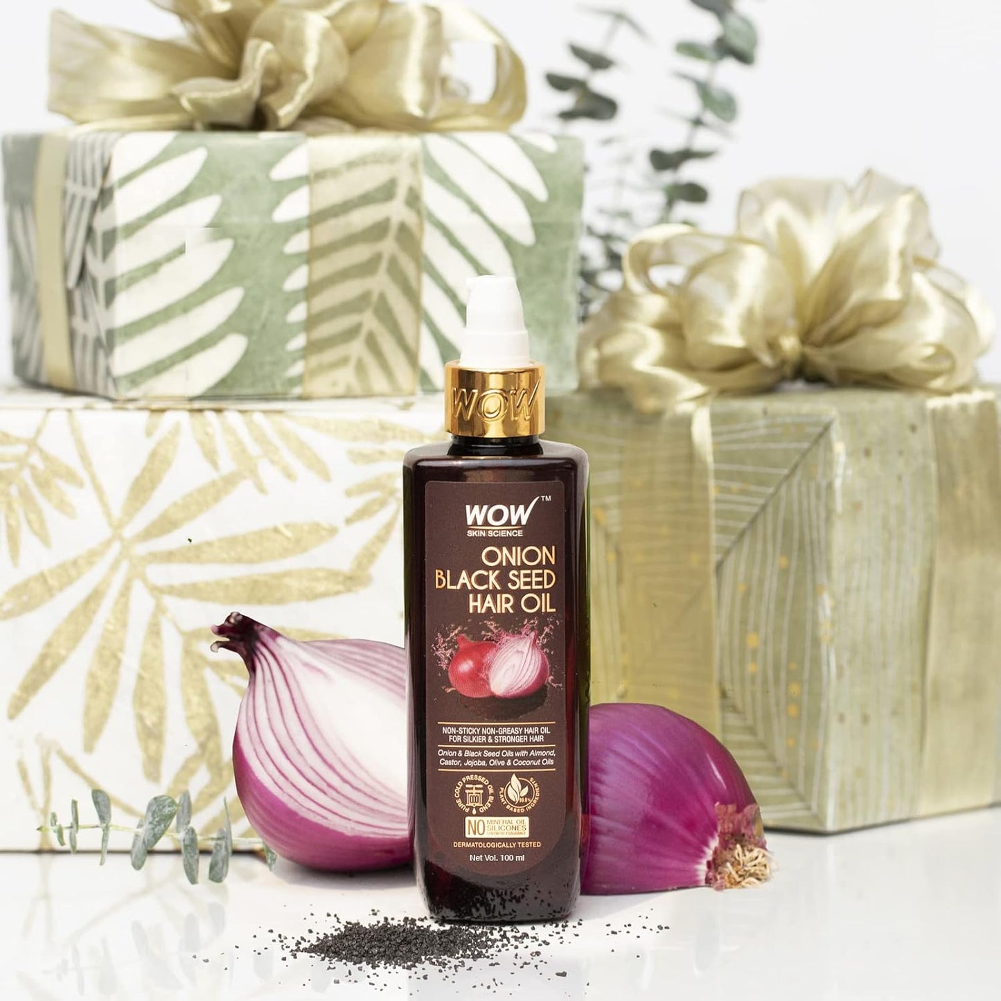 WOW Onion Black Seed Hair Oil: 100 ml