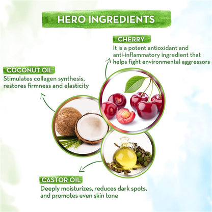 Mamaearth 100% Natural Lip Balm for Women: Cherry, 2 g