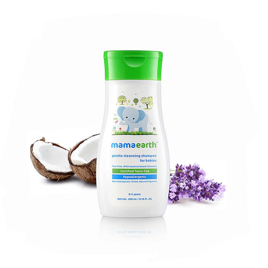 Mamaearth Gentle Cleansing Shampoo: Babies, 200 ml