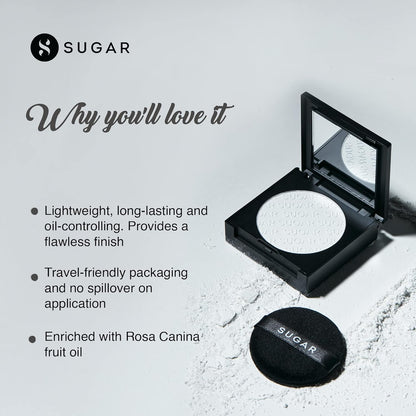 SUGAR Cosmetics Powder Play Translucent Compact