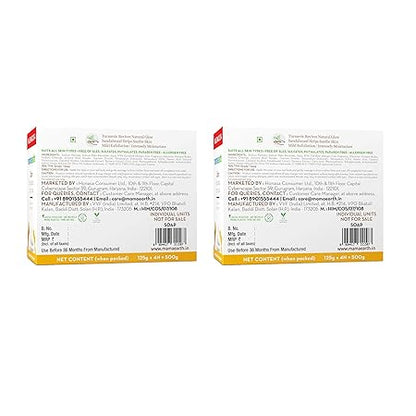 Mamaearth Ubtan Moisturizing Lotion Soap: Pack of 8, 125 g each