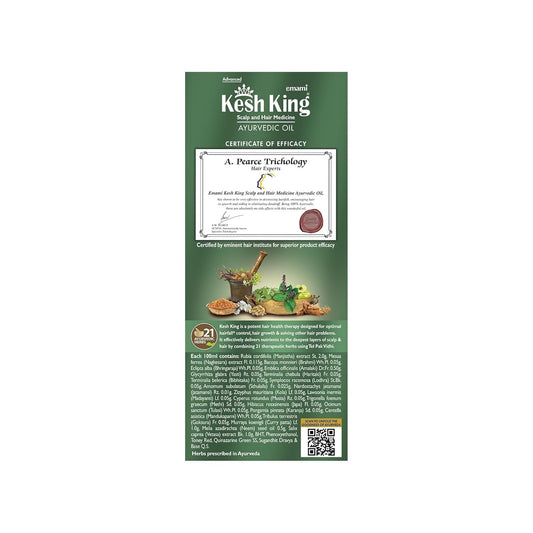 EMAMI KESH KING Herbal & Natural HairOil 300ml Pack
