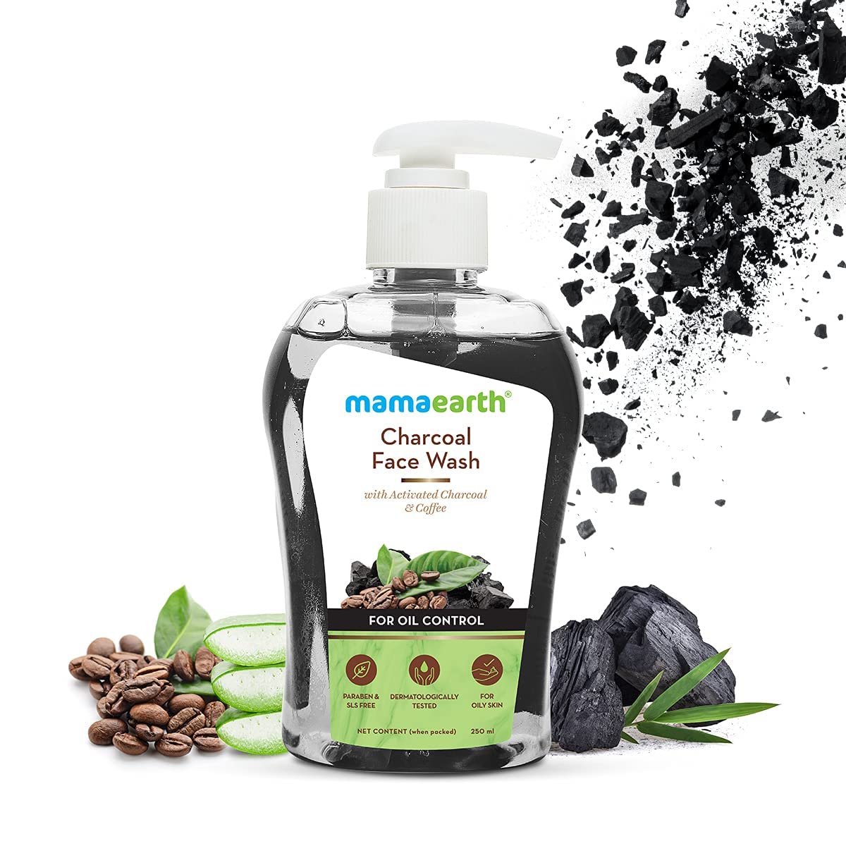 Mamaearth Charcoal Face Wash: 250 ml