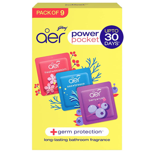 Godrej Aer Power Pocket Bathroom Fragrance - Floral Delight