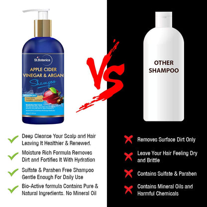 StBotanica Apple Cider Vinegar & Argan Oil Shampoo: 300 ml