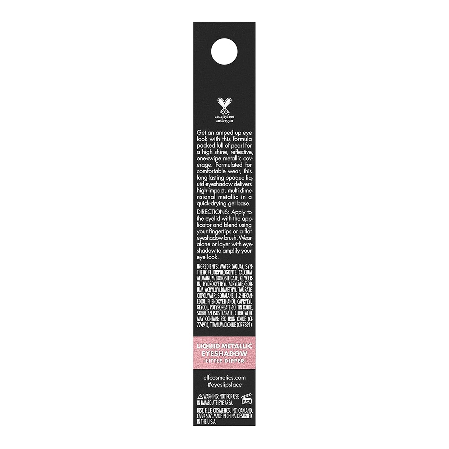 e.l.f. Liquid Metallic Eyeshadow: Little Dipper, 3 ml