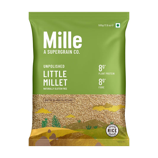 Mille Little Millet Whole Grain: 500g, Gluten