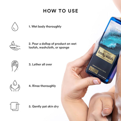 WOW Wild Aqua Foaming Body Wash: 250 ml