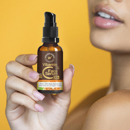 WOW Vitamin C Serum for Face: Hyaluronic Acid, 30 ml