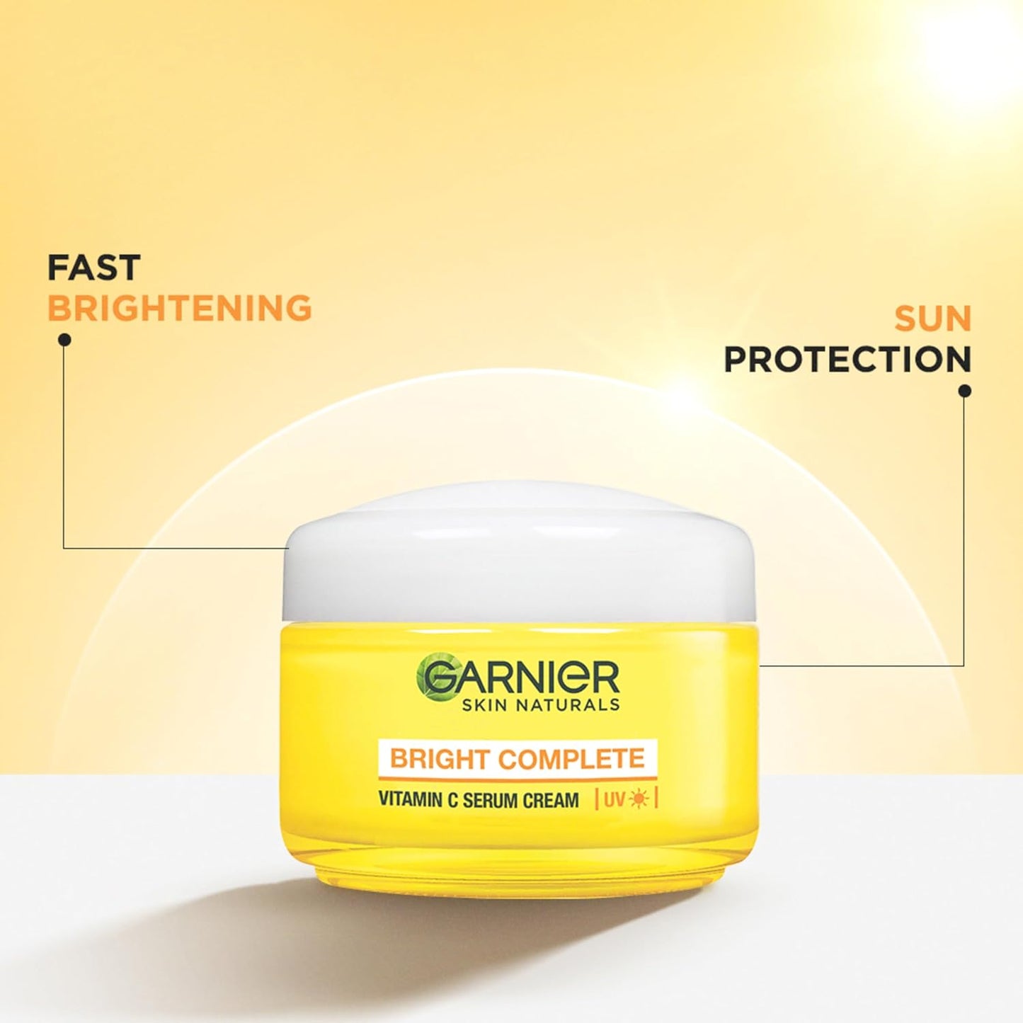 Garnier Bright Complete VITAMIN C SPF40/PA+++ Serum Cream, 45g