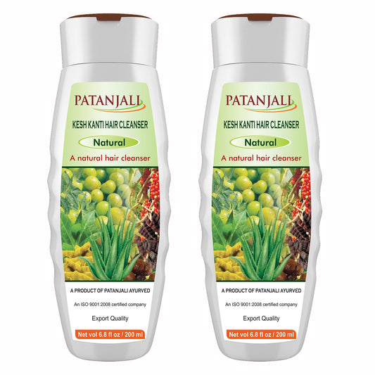 Patanjali Kesh Kanti Natural Hair Cleanser: 200ml, Pack of