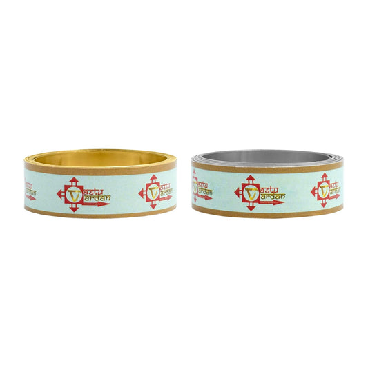 Iron Strip Vastu Remedy for Entrance, Maha Vastu Remedy for Toilet Correction and Zone (4 FEET, 12MM, Width, 0.2MM Gauge) (Pack of 2)