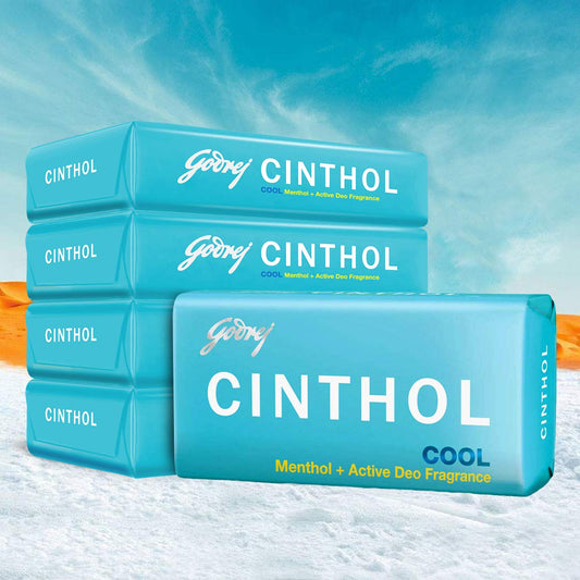 Cinthol Bath Cool Soap: 100 g, Pack of