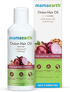 Mamaearth Onion HairOil: Redensyl, 150