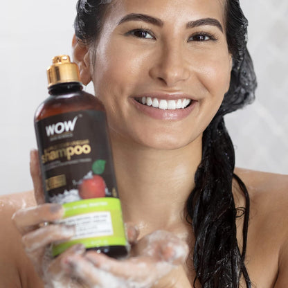 WOW Apple Cider Vinegar Shampoo: Pack of 2, 500 ml each