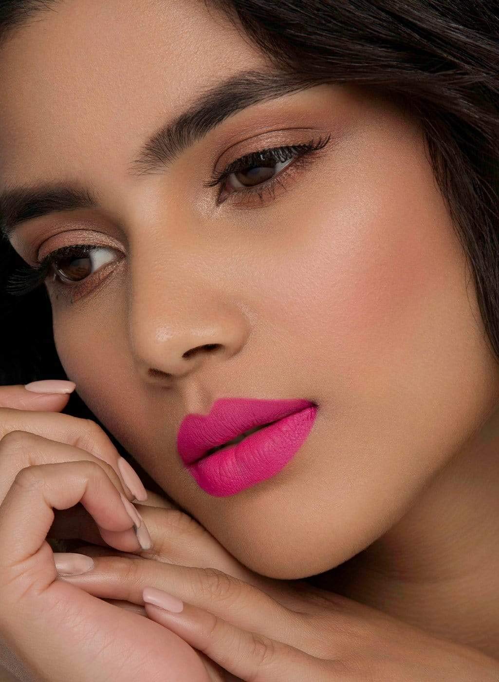 SUGAR Cosmetics Matte As Hell Crayon Lipstick: 30 Lillian Rose (Magenta)