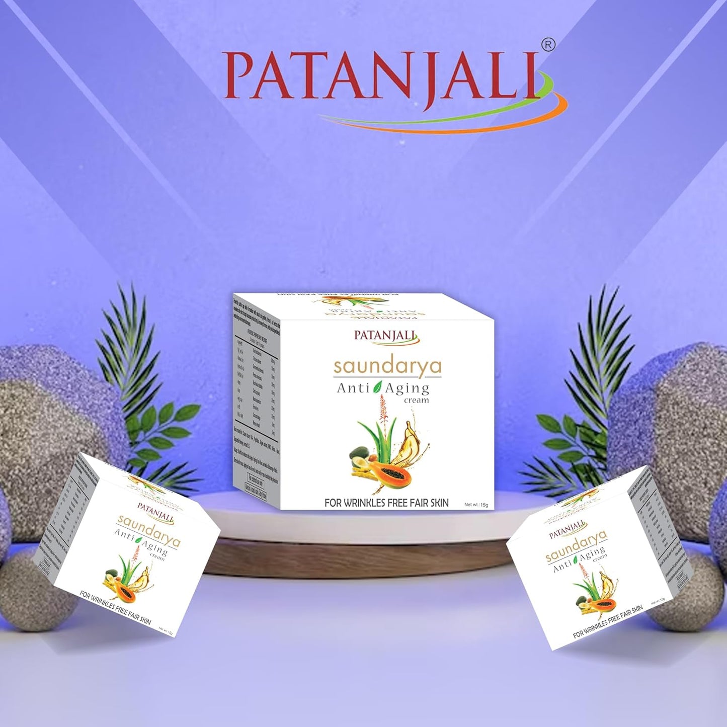 Patanjali Saundarya Anti Aging Face Cream: 15 g
