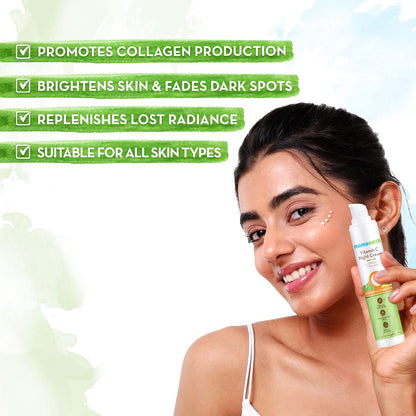 Mamaearth Vitamin C Night Cream: Vitamin C & Gotu Kola, 50 g