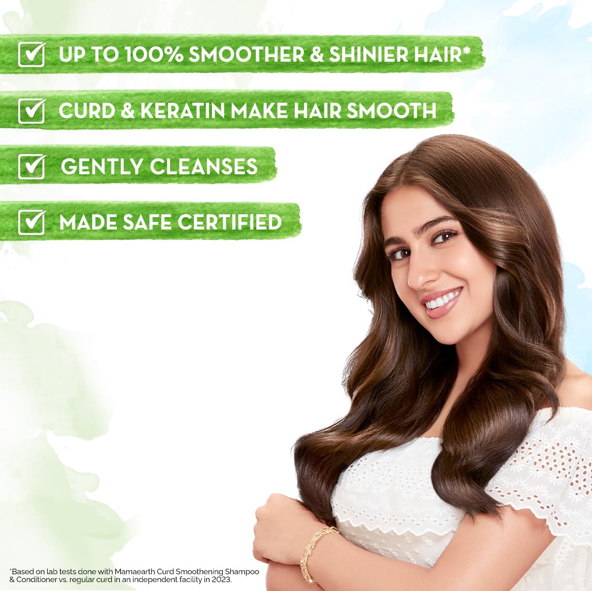 Mamaearth Curd Smoothening Shampoo: 250 ml