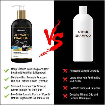 StBotanica Activated Charcoal Hair Shampoo: 300 ml