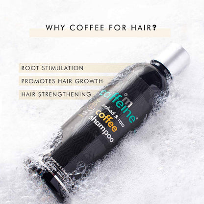 mCaffeine Sulfate Free Shampoo: Coffee, Protein & Argan Oil, 250 ml